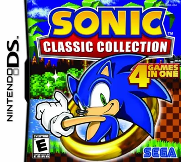 Sonic Classic Collection (USA) (En,Fr,Es) (NDSi Enhanced) box cover front